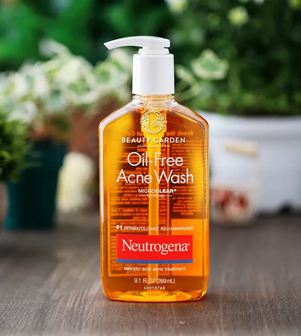 Sữa rửa mặt cho da mụn ẩn Neutrogena Oil Free Acne Wash của Ph&aacute;p