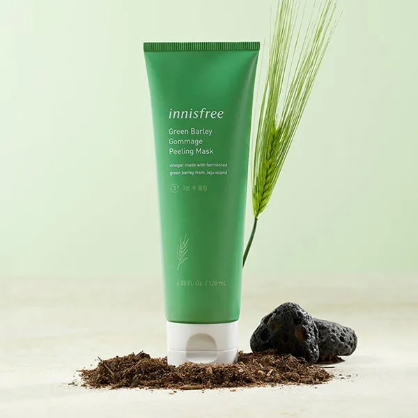 ẩy tế b&agrave;o chết H&agrave;n Quốc Innisfree Green Barley Gommage Peeling Mask