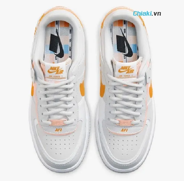 Buộc d&acirc;y gi&agrave;y Nike AF1 dạng h&igrave;nh lưới