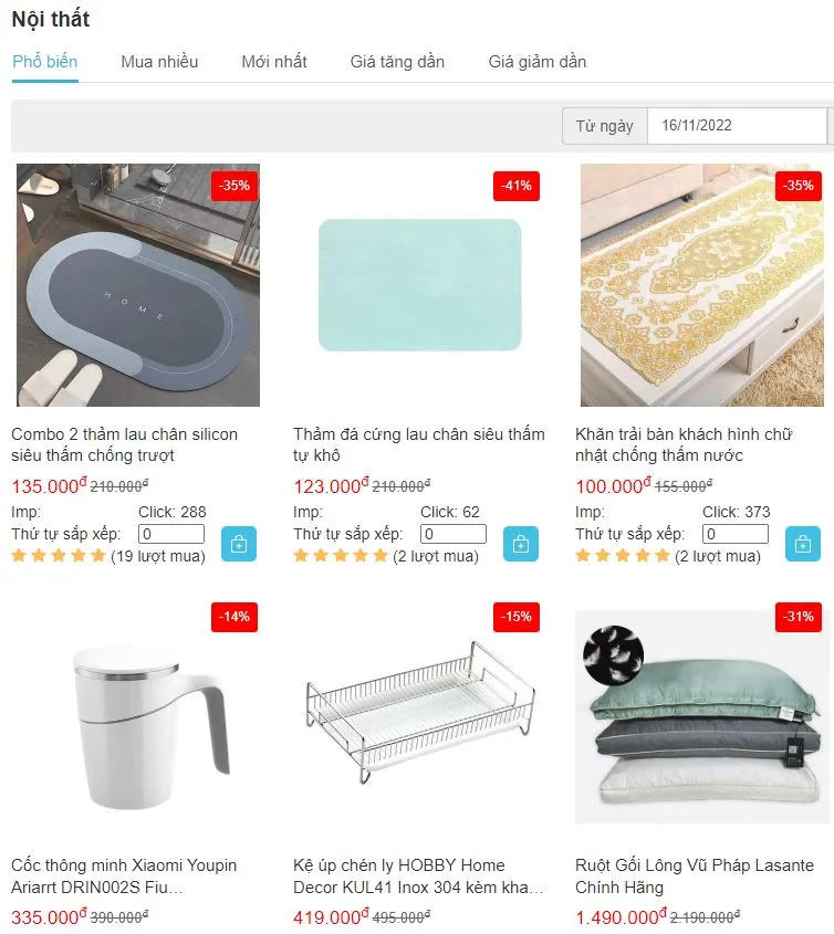 Danh mục nh&agrave; cửa đời sống, nội thất gia đ&igrave;nh