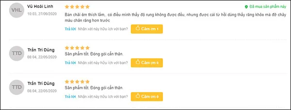 người d&ugrave;ng review b&agrave;n chải điện cho răng niềng