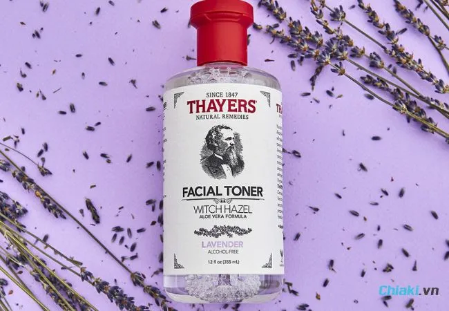 Toner kh&ocirc;ng cồn cho da dầu mụn, nhạy cảm Thayers Natural Remedies Facial&nbsp;