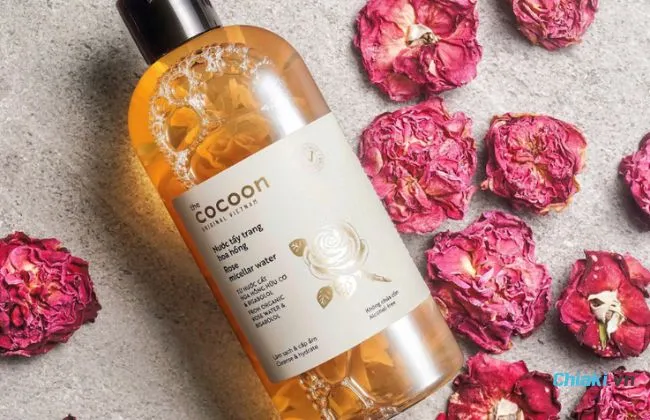 Nước tẩy trang hoa hồng Cocoon cho b&agrave; bầu