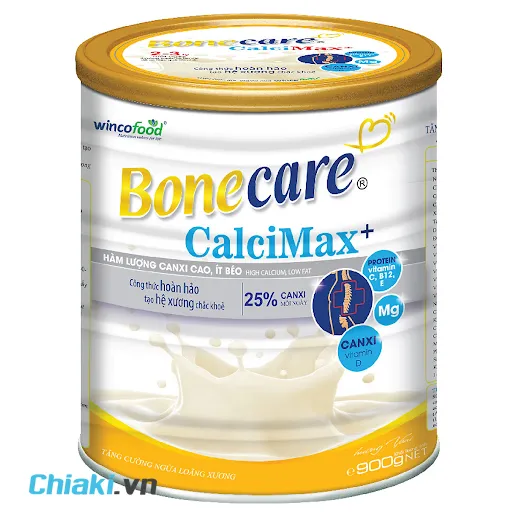 Sữa bổ sung canxi cho người gi&agrave; Bonecare Calcimax+&nbsp;