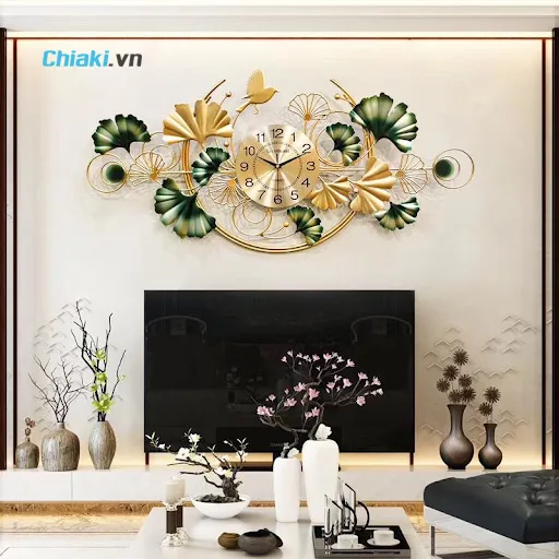 Tặng đồng hồ treo tường l&agrave;m qu&agrave; biếu Tết