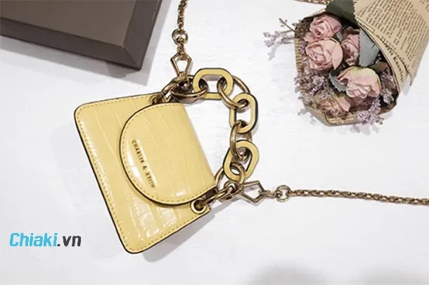 T&uacute;i x&aacute;ch nữ Charles & Keith Croc-Effect CK6-30780914