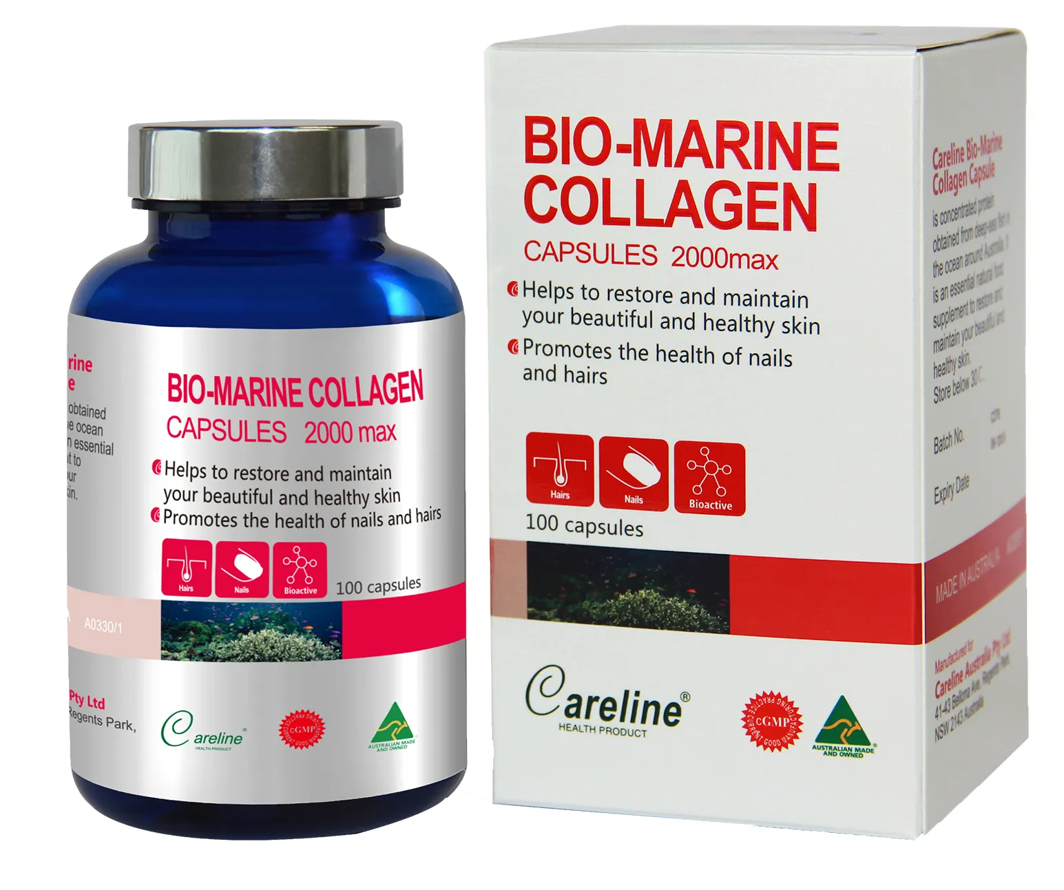 Vi&ecirc;n uống đẹp da chống l&atilde;o h&oacute;a Bio Marine Collagen