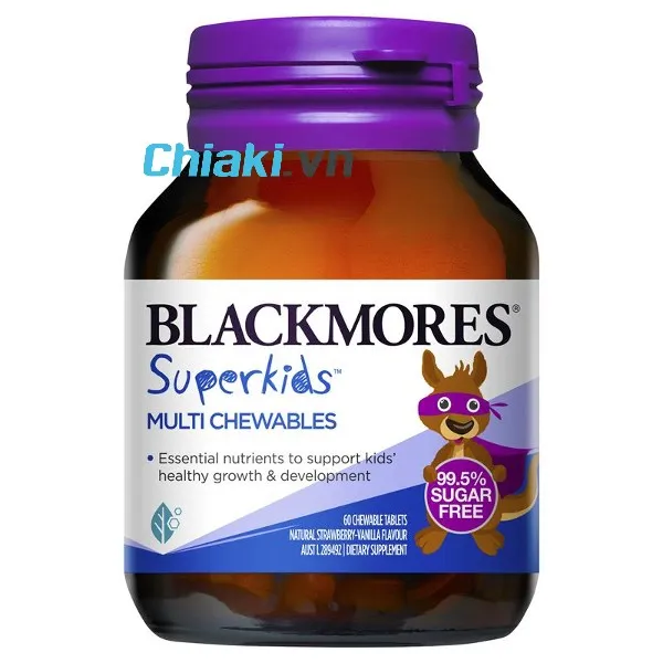 vitamin tổng hợp cho b&eacute; của &Uacute;c Blackmores Superkids Multi