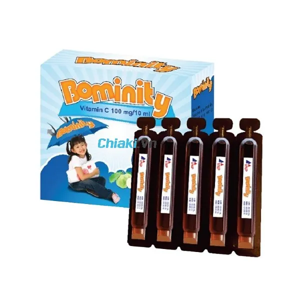 vitamin C dạng ống cho b&eacute;, Vitamin C dạng ống cho b&eacute; Bominity&nbsp;