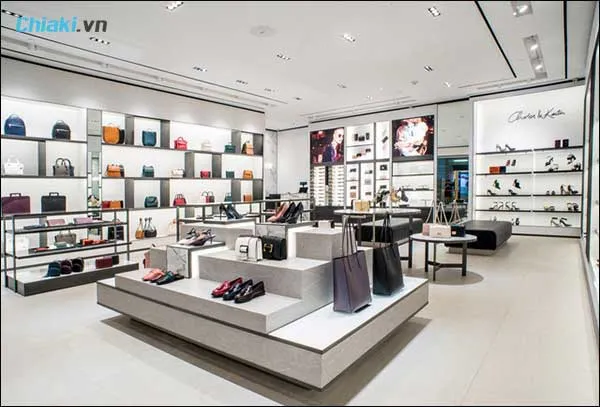 C&aacute;c cửa h&agrave;ng t&uacute;i x&aacute;ch Charles & Keith ở H&agrave; Nội