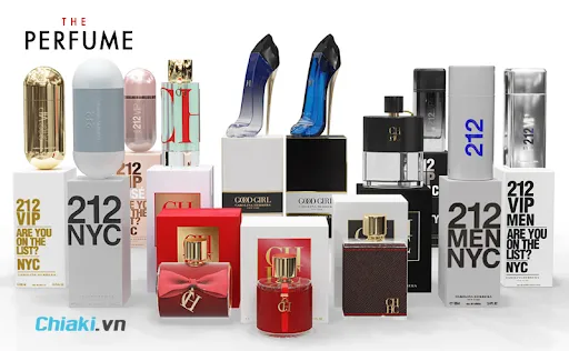 H&atilde;ng nước hoa Mỹ Carolina Herrera