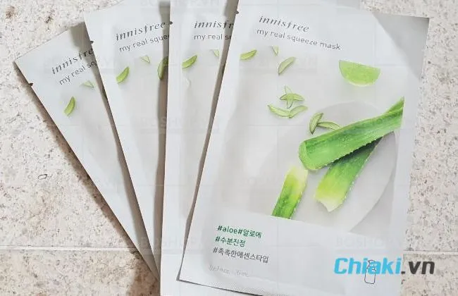 Mặt nạ tr&agrave; xanh Innisfree