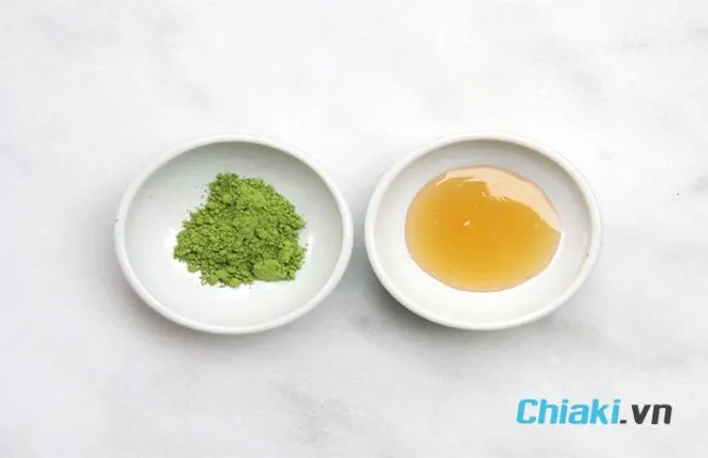 Mặt nạ tr&agrave; xanh mật ong