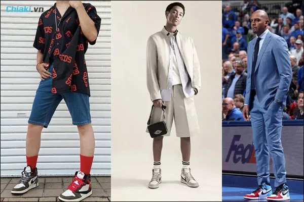 phối đồ với gi&agrave;y nike Jordan v&agrave; &aacute;o sơ mi cho nam