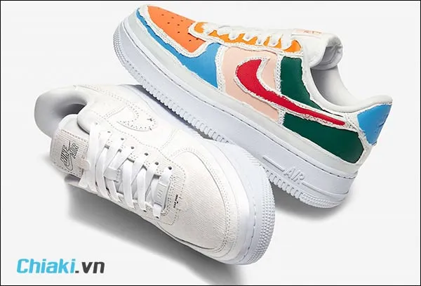 đ&ocirc;i n&eacute;t review gi&agrave;y Nike Air Force 1