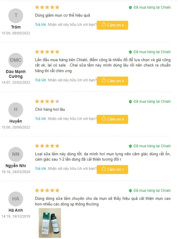 Review Sữa tắm trị mụn lưng Some By Mi AHA-BHA-PHA 30 Days&nbsp;