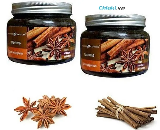 Th&agrave;nh phần của tẩy da chết body quế hồi
