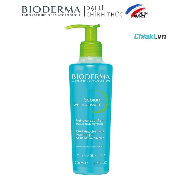 sữa rửa mặt cho da kh&ocirc; nhạy cảm Bioderma Sebium Foaming