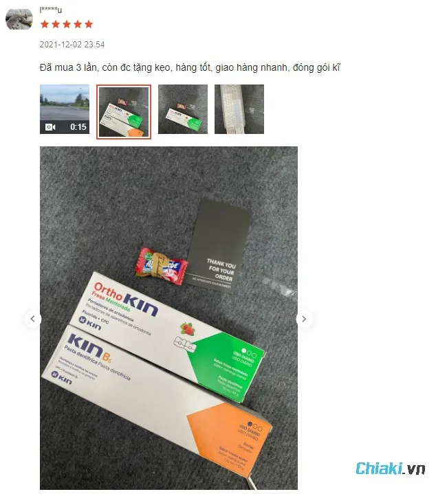 Review Kem đ&aacute;nh răng trắng răng cho người niềng răng Ortho Kin&nbsp;