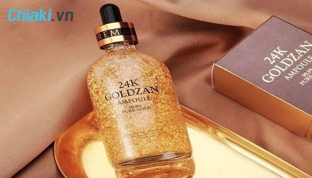 Nguồn gốc, xuất xứ serum v&agrave;ng 24k &Uacute;c