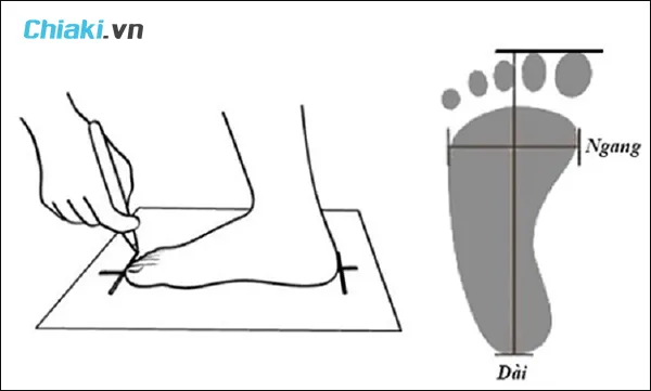 c&aacute;ch chọn size gi&agrave;y h&agrave;n quốc