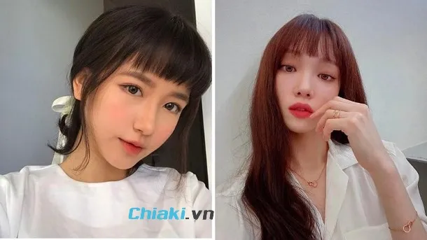 T&oacute;c d&agrave;y để m&aacute;i ngang