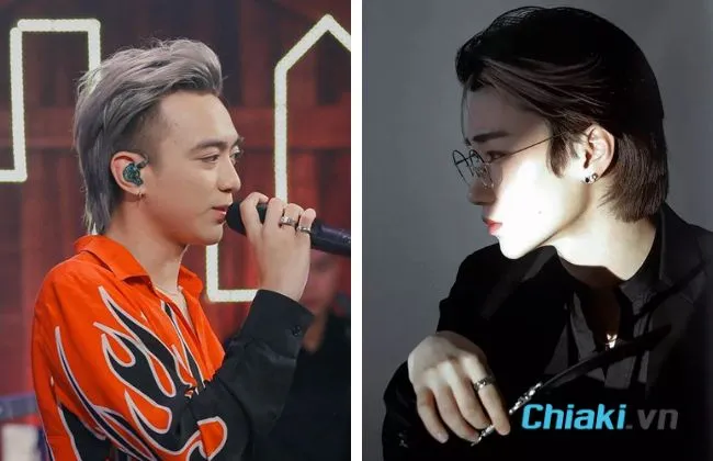 T&oacute;c layer mullet nam vốt ngược