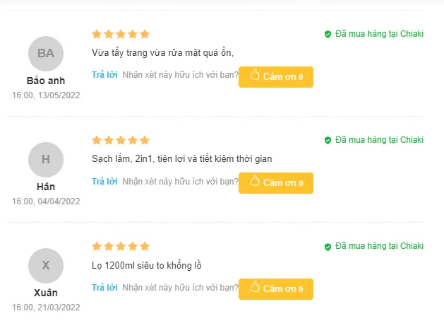 Đ&aacute;nh gi&aacute; sữa rửa mặt tẩy tế b&agrave;o chết Ahohaw từ người d&ugrave;ng