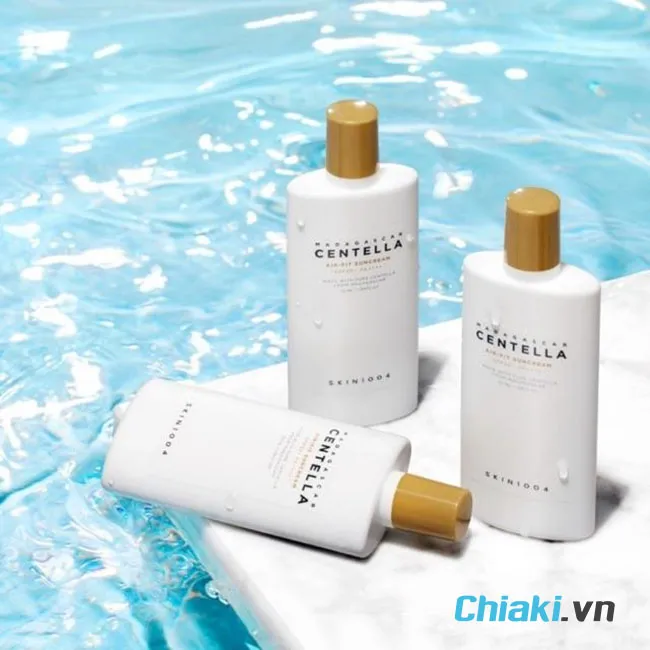 kem chống nắng chiết xuất rau m&aacute; Skin1004