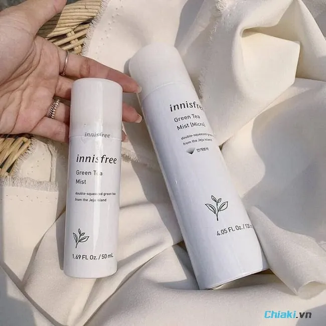 Xịt kho&aacute;ng Innisfree gi&uacute;p da sảng kho&aacute;i tức th&igrave;