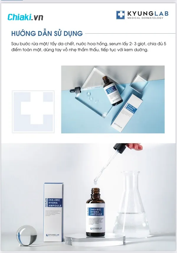 Hướng dẫn sử dụng Hydra B5 Serum cho mọi loại da