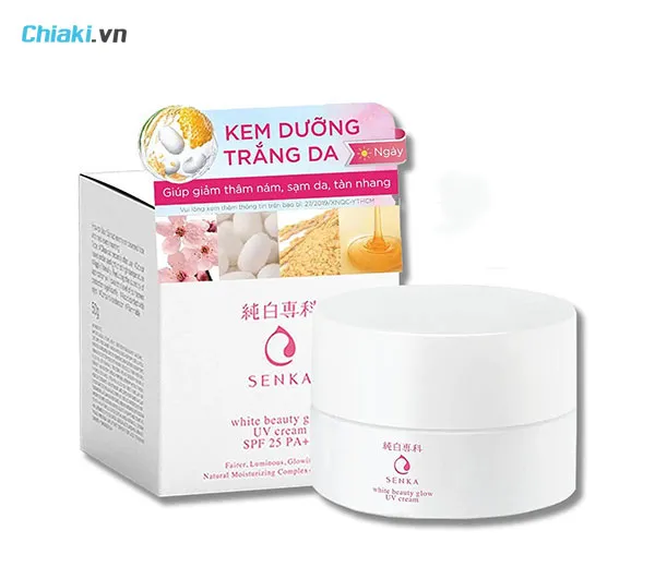 Kem chống nắng Senka White Beauty Glow UV Cream của 