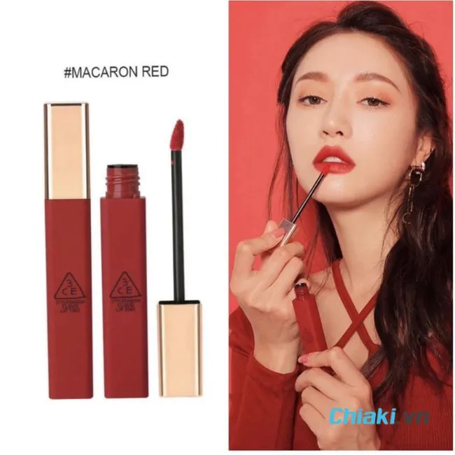 Son m&agrave;u đỏ tươi 3CE Macaron Red
