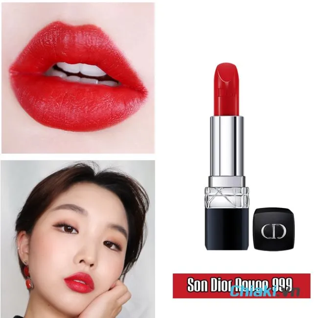 Son m&agrave;u đỏ tươi Dior Rouge 999&nbsp;