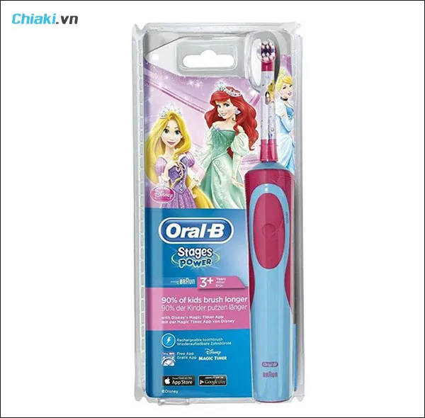 B&agrave;n chải điện cho b&eacute; Oral-B Stages Power Princess
