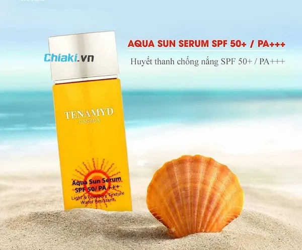 Kem chống nắng Tenamyd Canada Aqua Sun Serum SPF50/PA+++