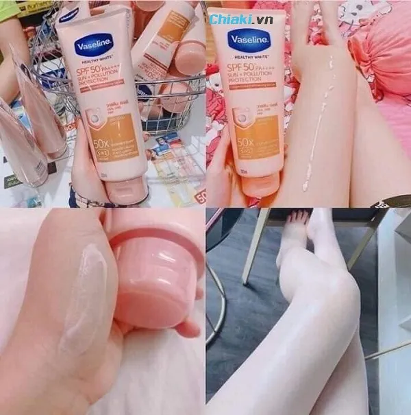 Ti&ecirc;u ch&iacute; chọn kem chống nắng Vaseline hiệu quả cao
