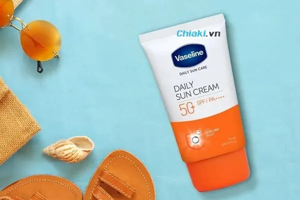 Review kem chống nắng Vaseline cho da mặt Daily Sun Cream SPF50+ PA++++