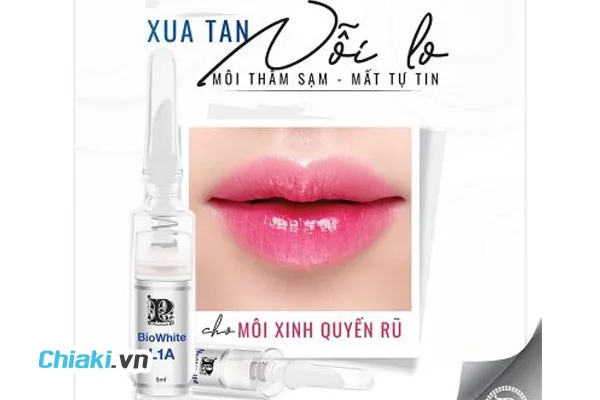 Son Dưỡng Giảm Th&acirc;m M&ocirc;i Nuwhite L1A Cao Cấp Của Mỹ