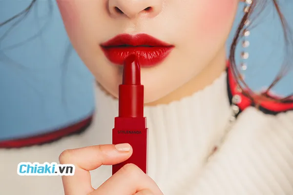 Son m&agrave;u đỏ cherry ph&ugrave; hợp với t&ocirc;ng da n&agrave;o?