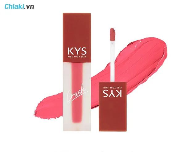 Son m&agrave;u hồng cam KYS Chocolate Crush KSC04