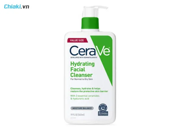 Sữa rửa mặt Cerave Hydrating Facial Cleanser 