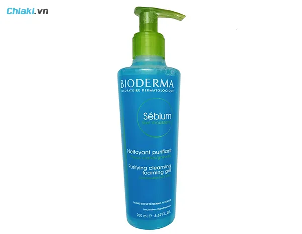 sữa rửa mặt ph&aacute;p Bioderma Sebium Foaming Gel