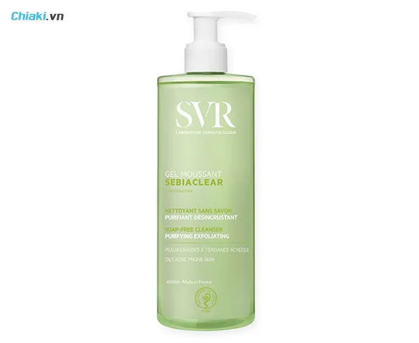 Sữa rửa mặt Ph&aacute;p SVR Sebiaclear