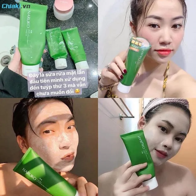 ưu điểm sữa rửa mặt Naruko&nbsp;được nhiều người y&ecirc;u th&iacute;ch