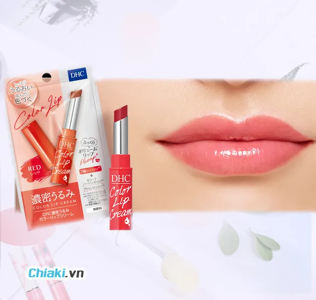 Son Dưỡng Nhật DHC Pure Color Lip Cream c&oacute; m&agrave;u