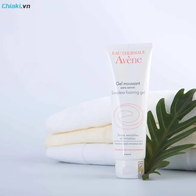 Sữa rửa mặt Avene Soapless Foaming Gel cho da nhạy cảm&nbsp;