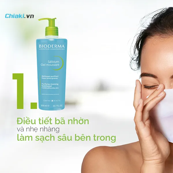 Lưu &yacute; khi sử dụng sữa rửa mặt Bioderma