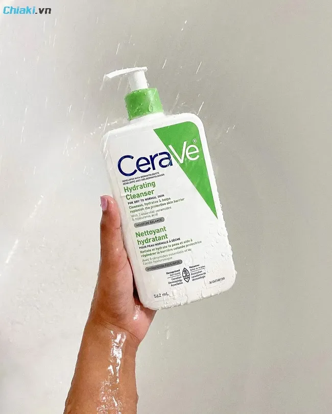 Sữa rửa mặt c&acirc;n bằng độ ẩm CeraVe Hydrating Cleanser