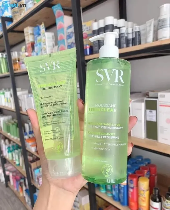 Sữa rửa mặt cho da dầu mụn SVR Sebiaclear Gel Moussant&nbsp;